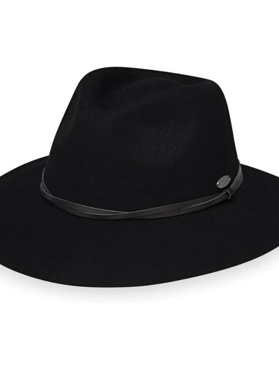 Wallaroo Aspen Wool Hat, Black (Medium 58cm) main image 8